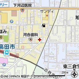 ＹＭＣ　大和高田店　中川モータース周辺の地図