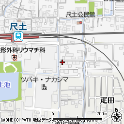 奈良県葛城市尺土28-5周辺の地図