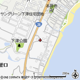 兵庫県淡路市釜口2349-1周辺の地図