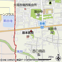 奈良県桜井市吉備453周辺の地図