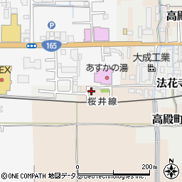 奈良県橿原市高殿町537-10周辺の地図