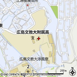 広島県広島市安佐北区可部東1丁目周辺の地図