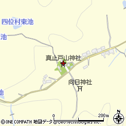 真止戸山神社周辺の地図