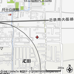 奈良県葛城市尺土53-19周辺の地図