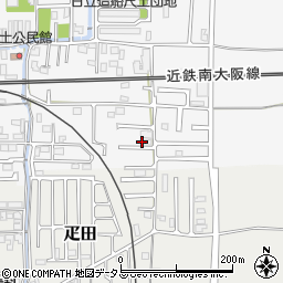 奈良県葛城市尺土53-25周辺の地図