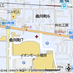 丸福珈琲 橿原店周辺の地図