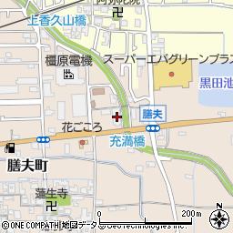 奈良県橿原市膳夫町504周辺の地図