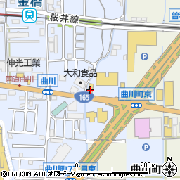 奈良中央三菱橿原店周辺の地図