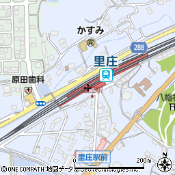 里庄駅周辺の地図