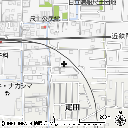 奈良県葛城市尺土41-4周辺の地図