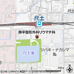 奈良県葛城市尺土9-10周辺の地図