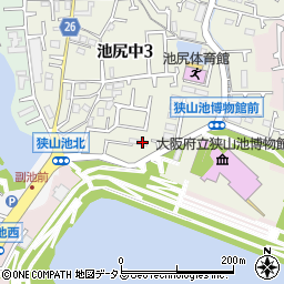 藤野興業株式会社　大阪狭山支店周辺の地図