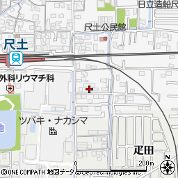 奈良県葛城市尺土28-1周辺の地図