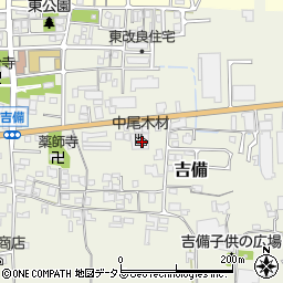 奈良県桜井市吉備532周辺の地図