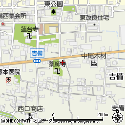 奈良県桜井市吉備500周辺の地図