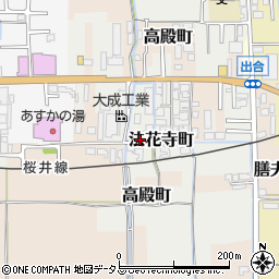 奈良県橿原市法花寺町50-1周辺の地図
