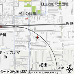 奈良県葛城市尺土41-10周辺の地図
