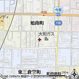 奈良県大和高田市旭南町8周辺の地図