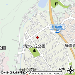 広島県福山市清水ケ丘9-10周辺の地図