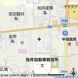奈良県桜井市吉備313周辺の地図