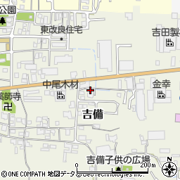 奈良県桜井市吉備356周辺の地図