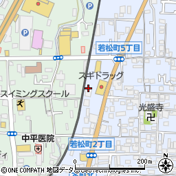 株式会社ケーエスケー　富田林支店周辺の地図