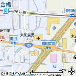 ＨｏｎｄａＣａｒｓ南近畿奈良橿原曲川店周辺の地図