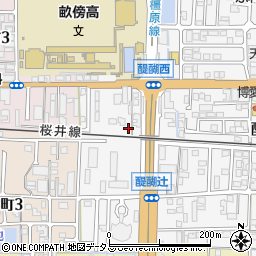醍醐第3公園周辺の地図