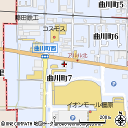 Ｊネットレンタカー橿原店周辺の地図