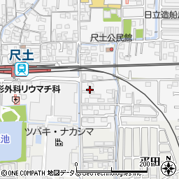 奈良県葛城市尺土30-3周辺の地図