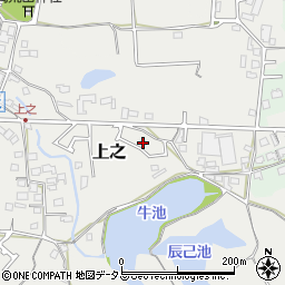 大阪府堺市中区上之439-8周辺の地図