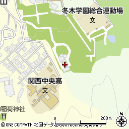 市営火葬場周辺の地図
