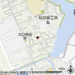 竹ケ鼻町公民館周辺の地図