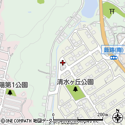 広島県福山市清水ケ丘7周辺の地図