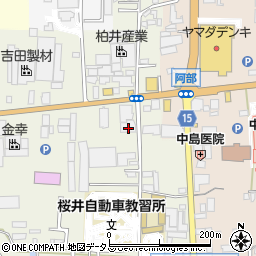 奈良県桜井市吉備567周辺の地図