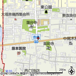 奈良県桜井市吉備470周辺の地図