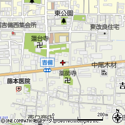 奈良県桜井市吉備466周辺の地図