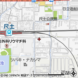 奈良県葛城市尺土30-5周辺の地図