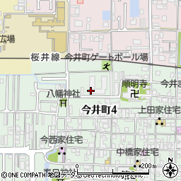 ローレルコート橿原今井町周辺の地図