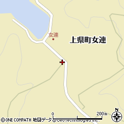 長崎県対馬市上県町女連101周辺の地図