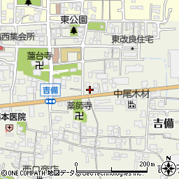 奈良県桜井市吉備495周辺の地図