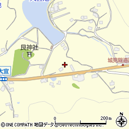 岡山県笠岡市大宜308周辺の地図