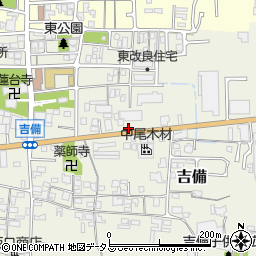 奈良県桜井市吉備517周辺の地図
