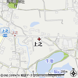 大阪府堺市中区上之438周辺の地図