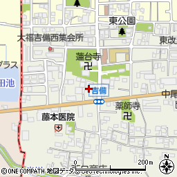 奈良県桜井市吉備450周辺の地図
