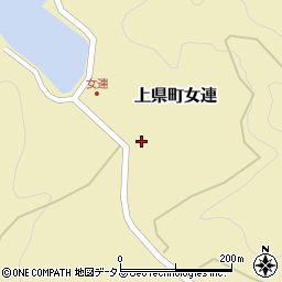 長崎県対馬市上県町女連69周辺の地図