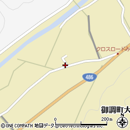 広島県尾道市御調町大田351周辺の地図