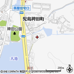 岡山県倉敷市児島稗田町2617周辺の地図