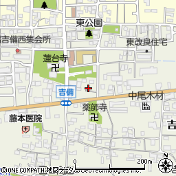 奈良県桜井市吉備476周辺の地図
