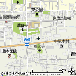 奈良県桜井市吉備479周辺の地図